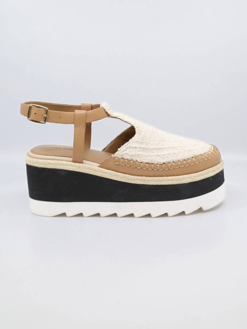 NEW FREE PEOPLE women's morning in mykonos espadrilles in vachetta multi
